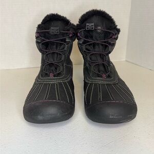 J-41 Black Christine Jeep Trail Weather Hiker Outdoor Ankle Boots Women's Sz 9